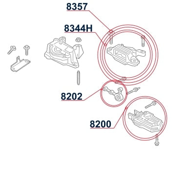Diagrama de instalación - 8202