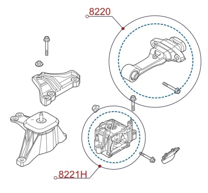 Diagrama de instalación - 8221H
