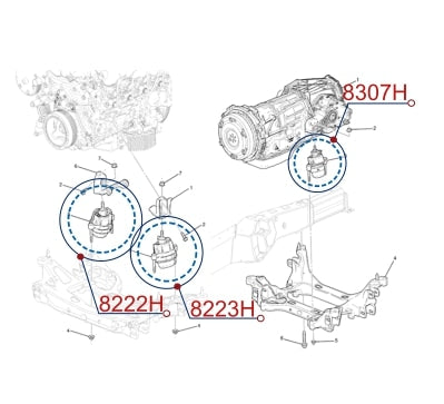 Diagrama de instalación - 8222H