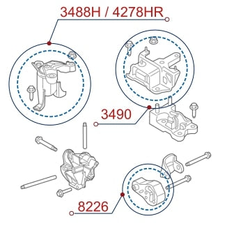Diagrama de instalación - 8226