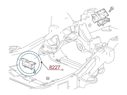 Diagrama de instalación - 8227