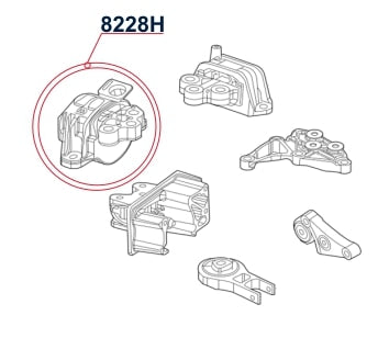 Diagrama de instalación - 8228H