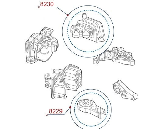 Diagrama de instalación - 8229
