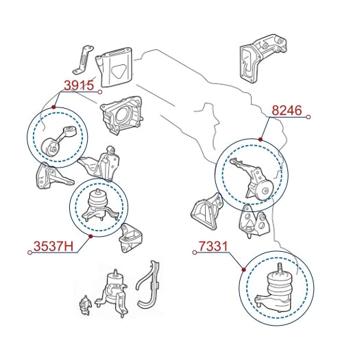 Diagrama de instalación - 8246
