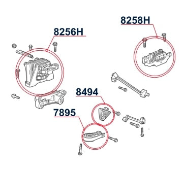 Diagrama de instalación - 8258H