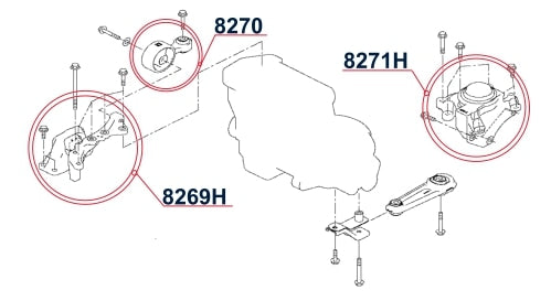 Diagrama de instalación - 8270