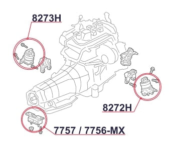 Diagrama de instalación - 8272H