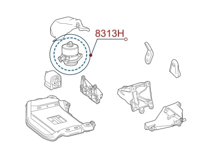 Diagrama de instalación - 8313H