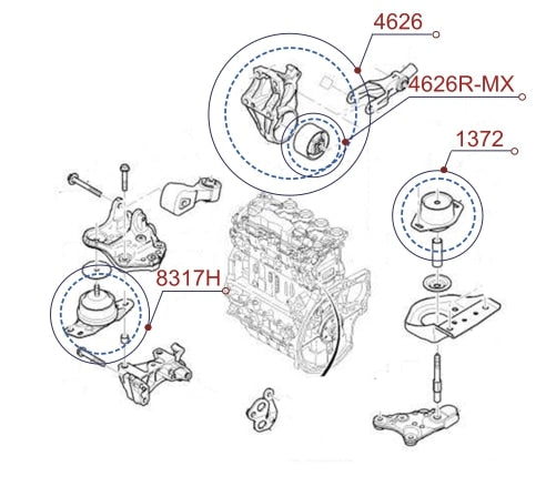 Diagrama de instalación - 8317H