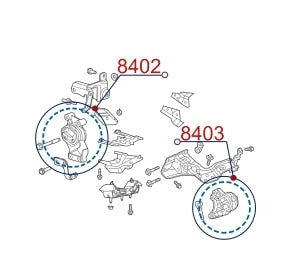 Diagrama de instalación - 8402
