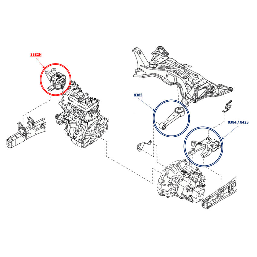Diagrama de instalación - 8423