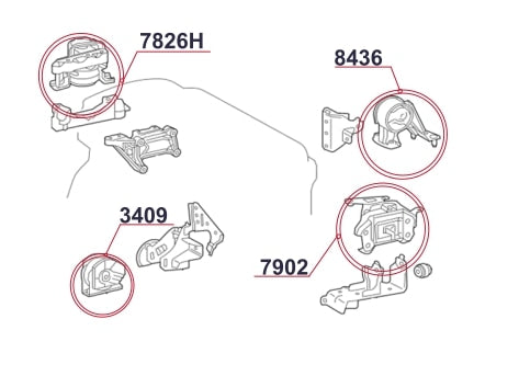 Diagrama de instalación - 8436