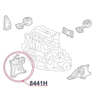 Diagrama de instalación - 8441H