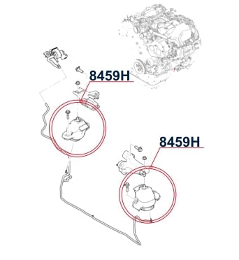 Diagrama de instalación - 8459H