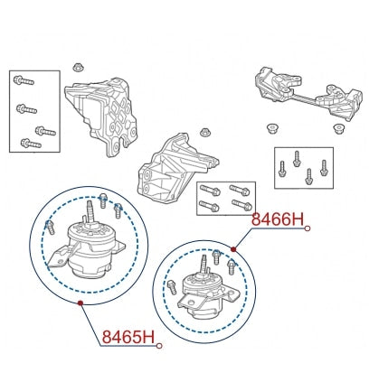 Diagrama de instalación - 8465H