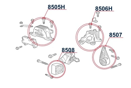 Diagrama de instalación - 8508