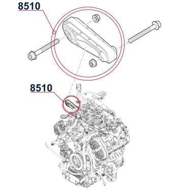 Diagrama de instalación - 8510