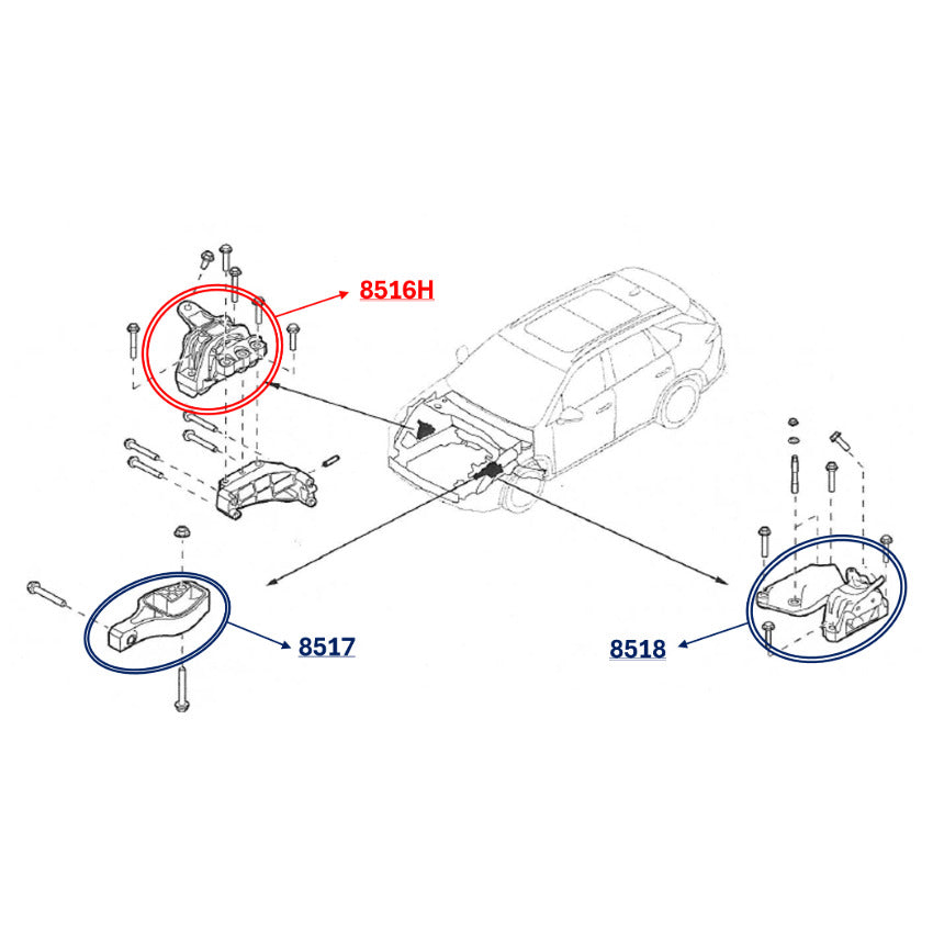 Diagrama de instalación - 8516H