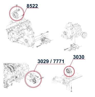Diagrama de instalación - 8522