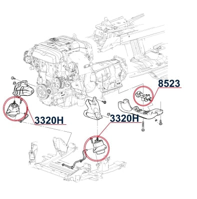 Diagrama de instalación - 8523