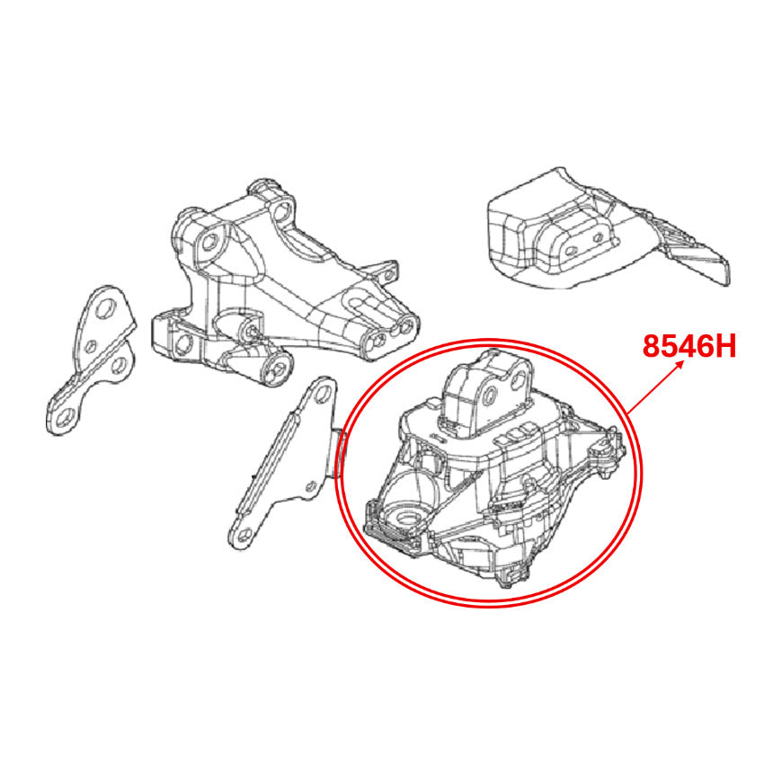 Diagrama de instalación - 8546H