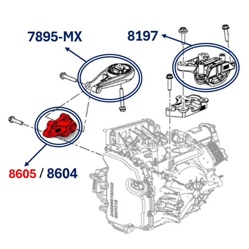 Diagrama de instalación - 8605