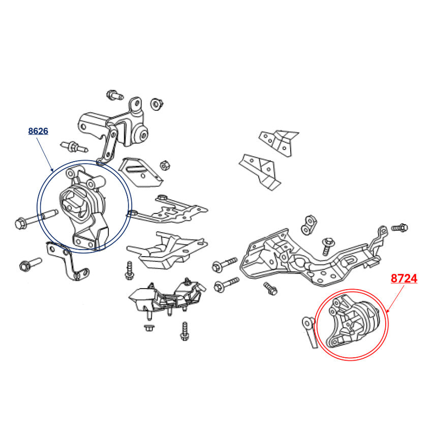 Diagrama de instalación - 8626