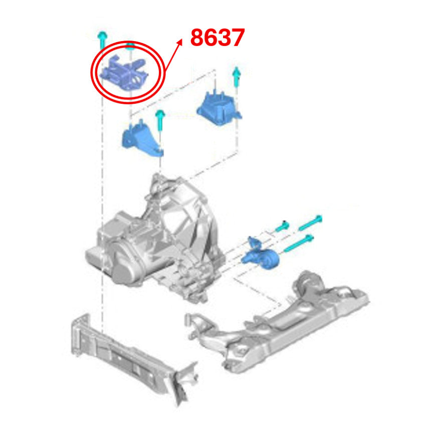 Diagrama de instalación - 8637