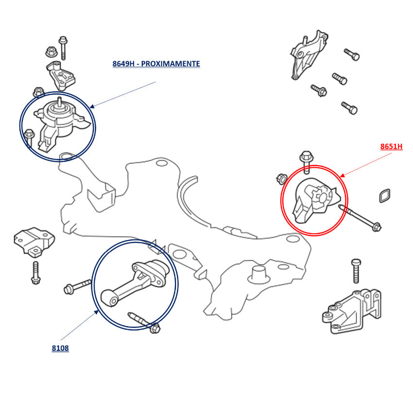 Diagrama de instalación - 8651H