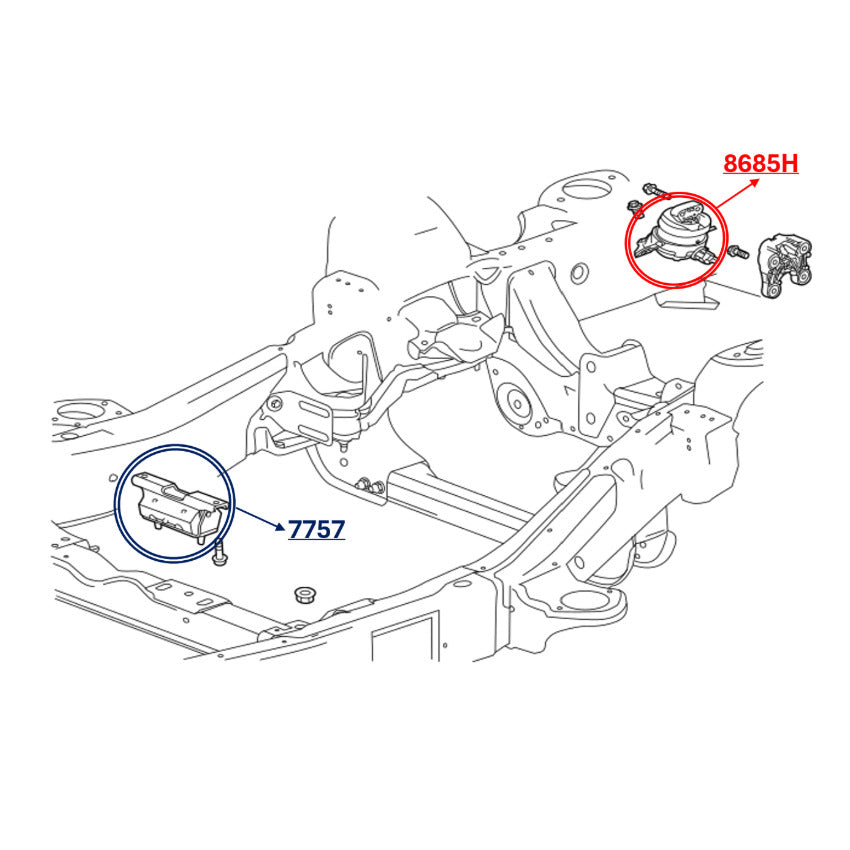 Diagrama de instalación - 8685H