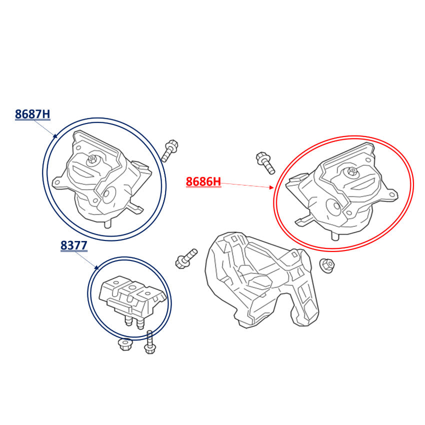 Diagrama de instalación - 8687H