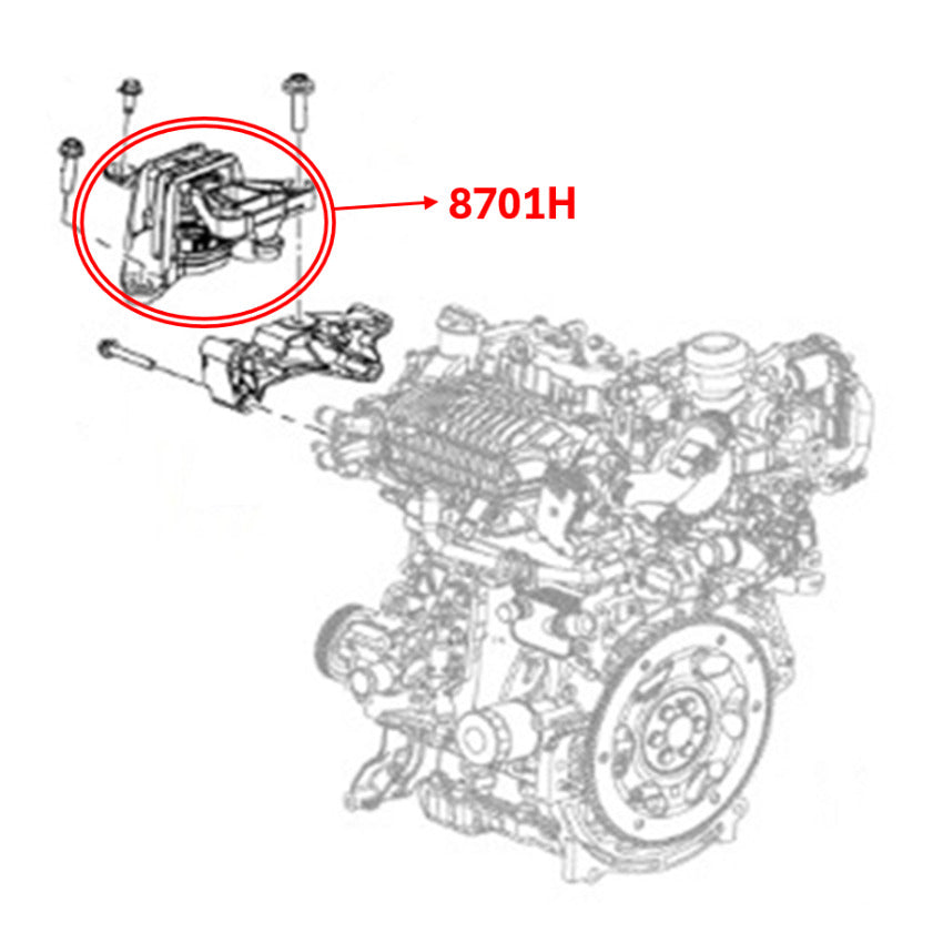 Diagrama de instalación - 8701H