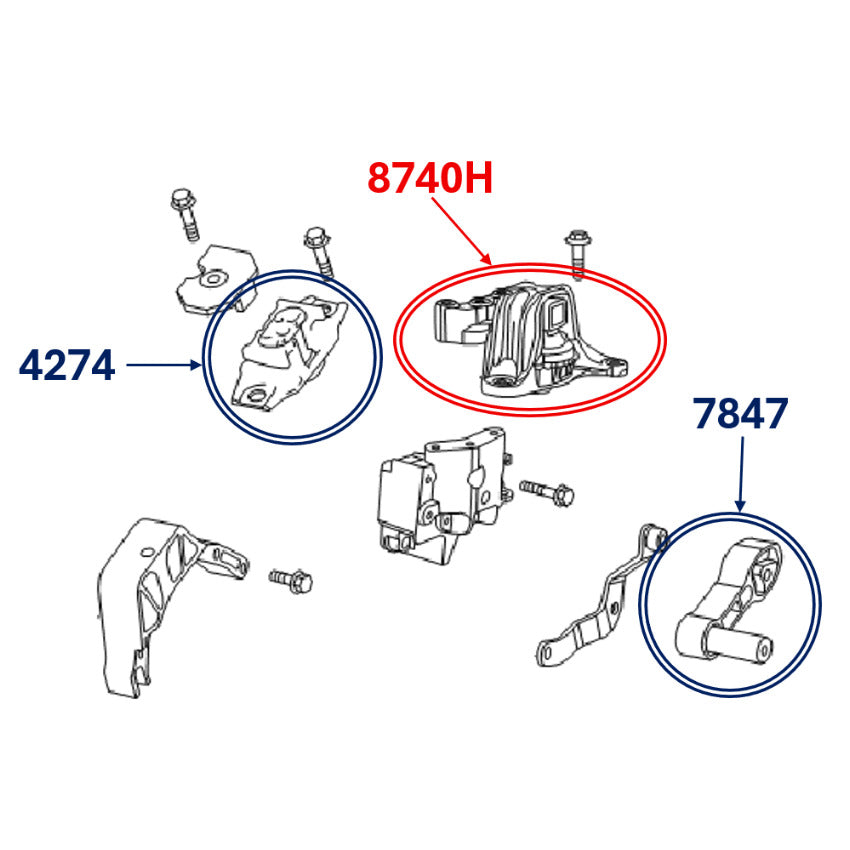 Diagrama de instalación - 8740H
