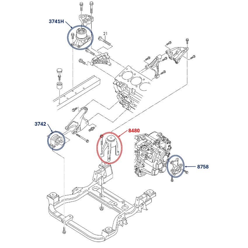 Diagrama de instalación - 8758