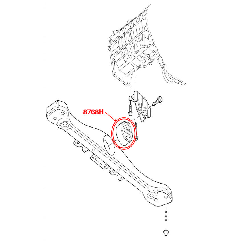 Diagrama de instalación - 8768H