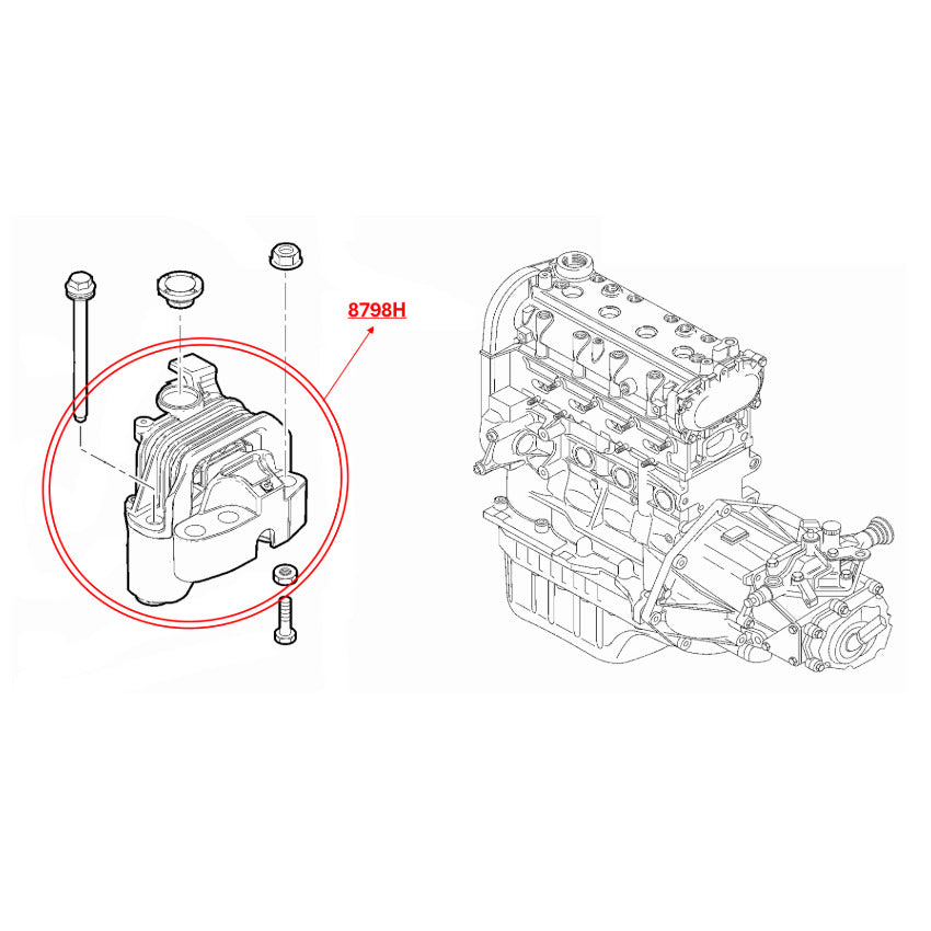Diagrama de instalación - 8798H