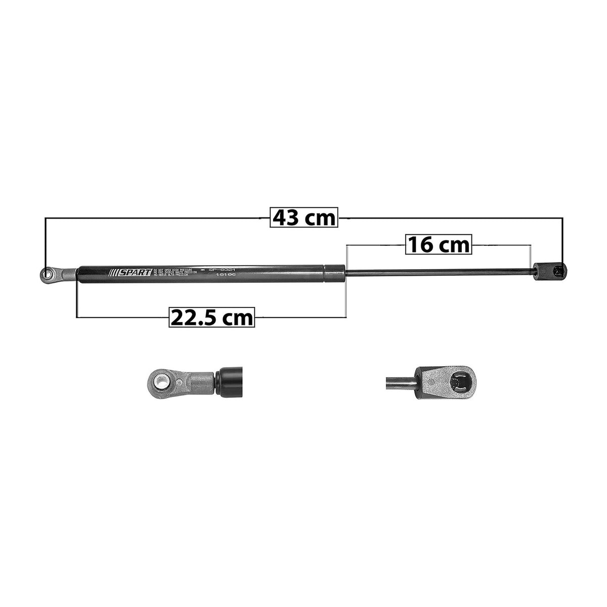 Amortiguador de Medallón Tras. Ford Explorer 1991-2001 – vista 1