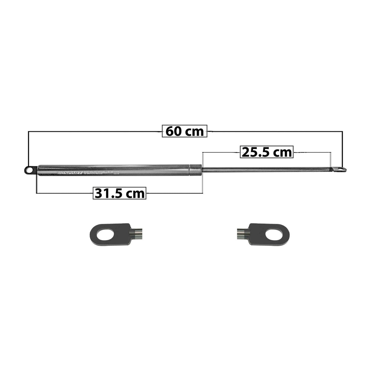 Amortiguador 5ta Puerta Tras. Dodge Caravan 1984-1990 – vista 1