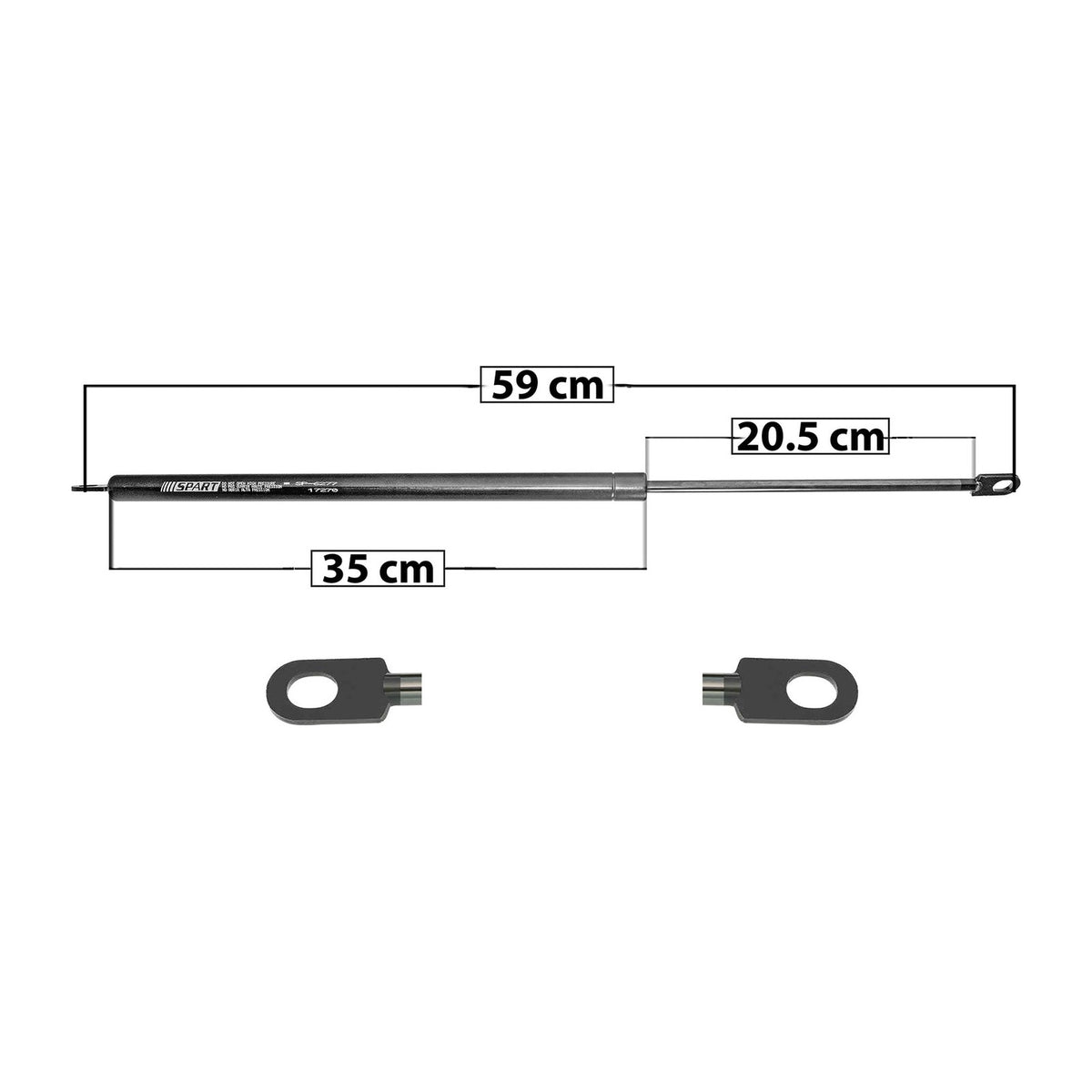 Amortiguador 5ta Puerta Tras. Dodge Ramcharger 1981-1993 – vista 1