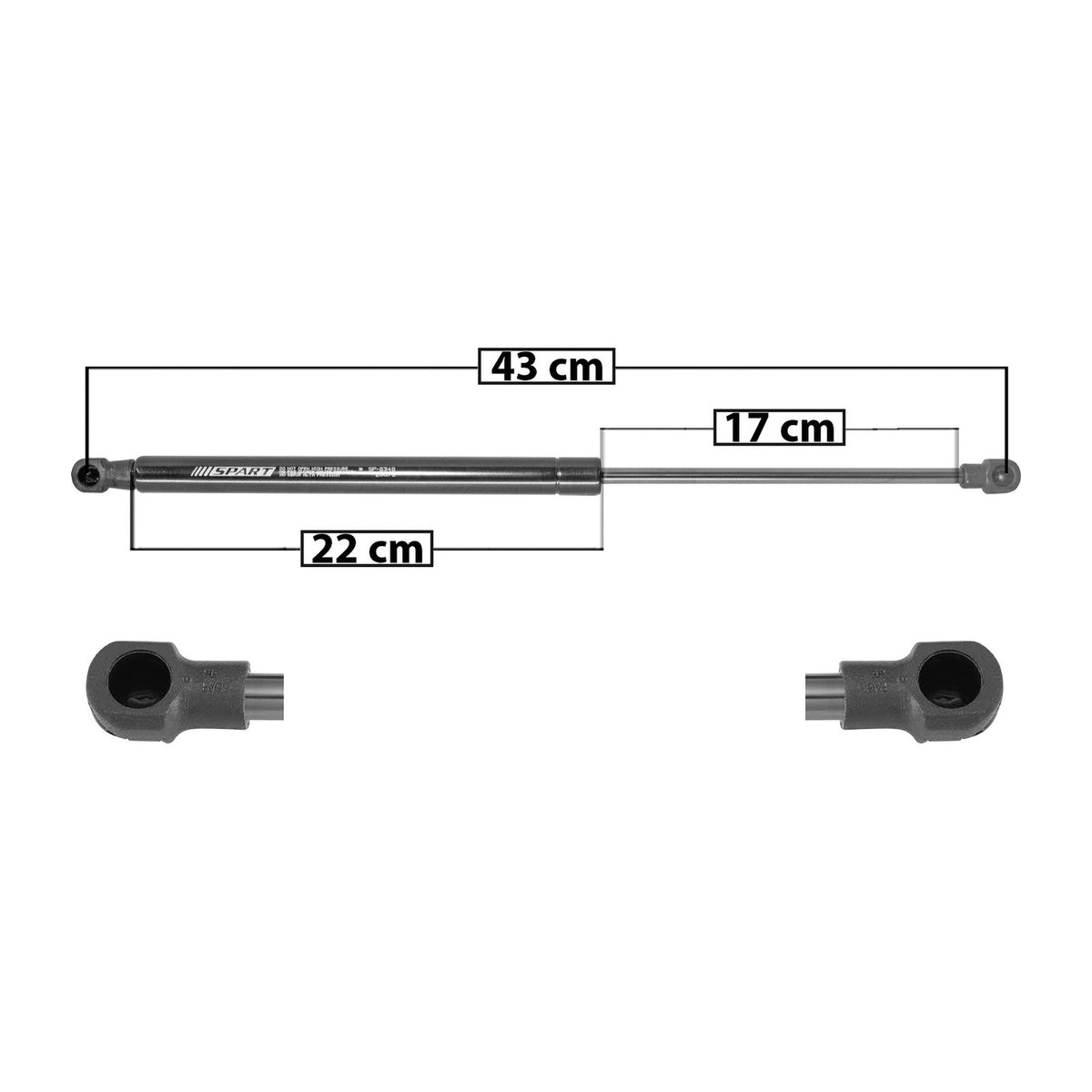 Amortiguador 5ta Puerta Toyota Yaris 2006-2011 – vista 1