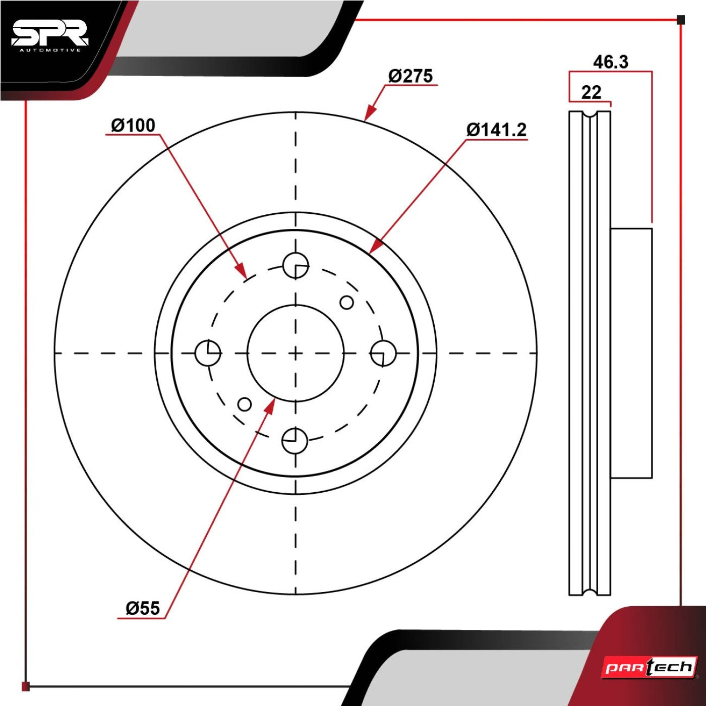 Disco de Freno DP-27057