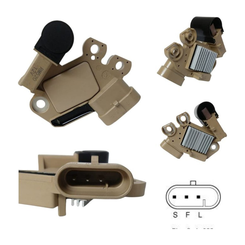Regulador de Alternador CHEVROLET 2002-2013 OLDSMOBILE – vista 1
